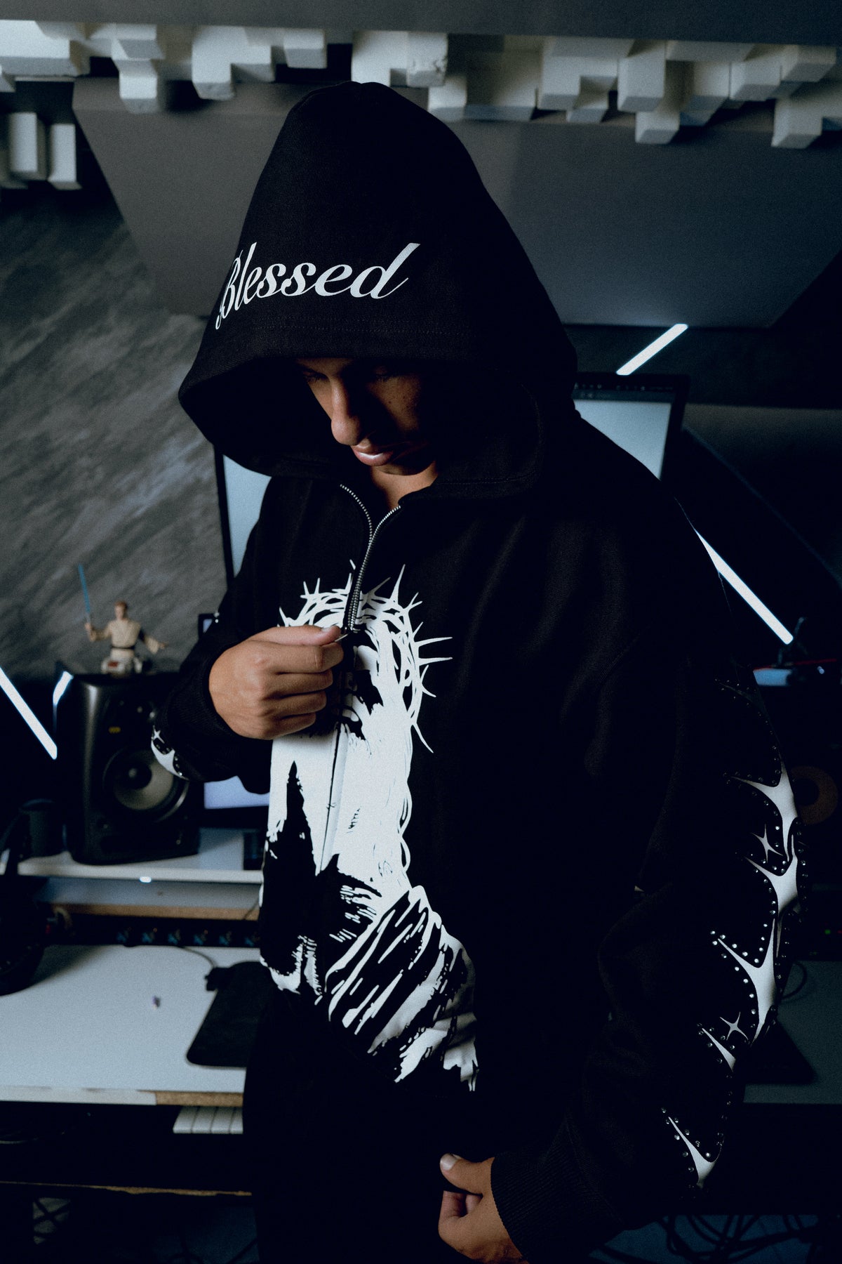 Directed By God Zip Hoodie